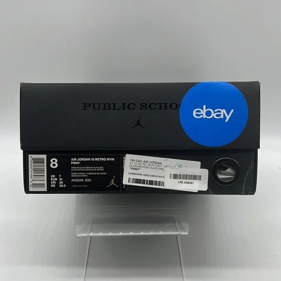 NIKE AIR JORDAN 15 RETRO PSNY OLIVE MENS SIZE